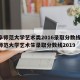 曲阜师范大学艺术类2016录取分数线/曲阜师范大学艺术生录取分数线2019